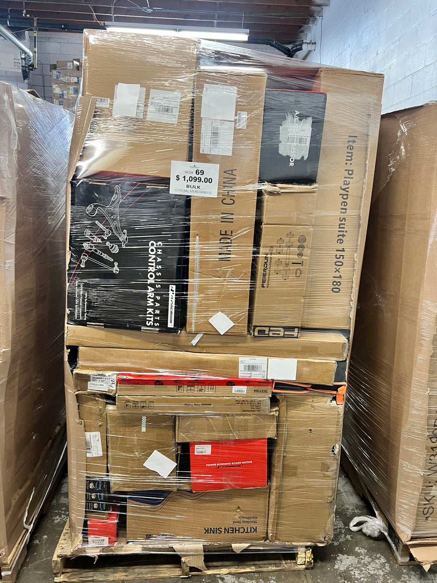 Medium General Merchandise #69 — Free Shipping Eligible for Parts of Ontario Only — Liquidation Pallet Wholesale