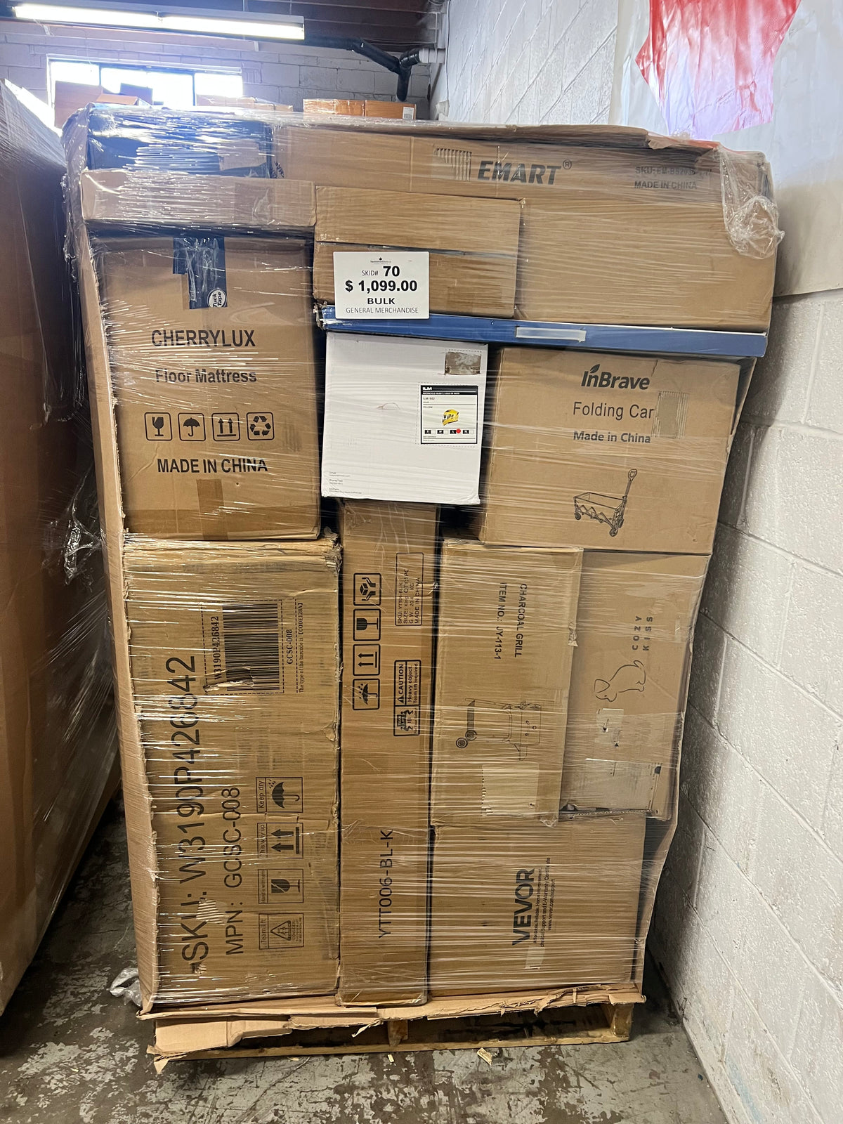 Medium General Merchandise #70 | Liquidation Pallet Wholesale