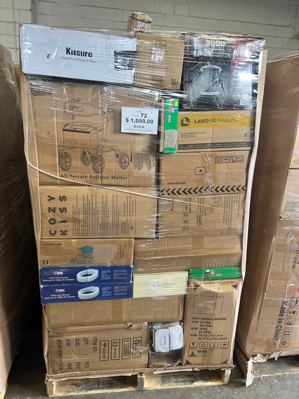 Medium General Merchandise #72 | Liquidation Pallet Wholesale
