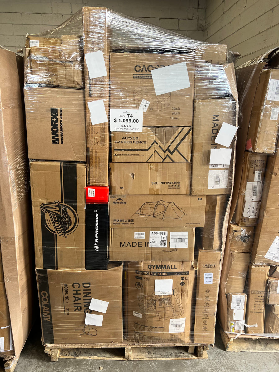 Medium General Merchandise #74 | Liquidation Pallet Wholesale