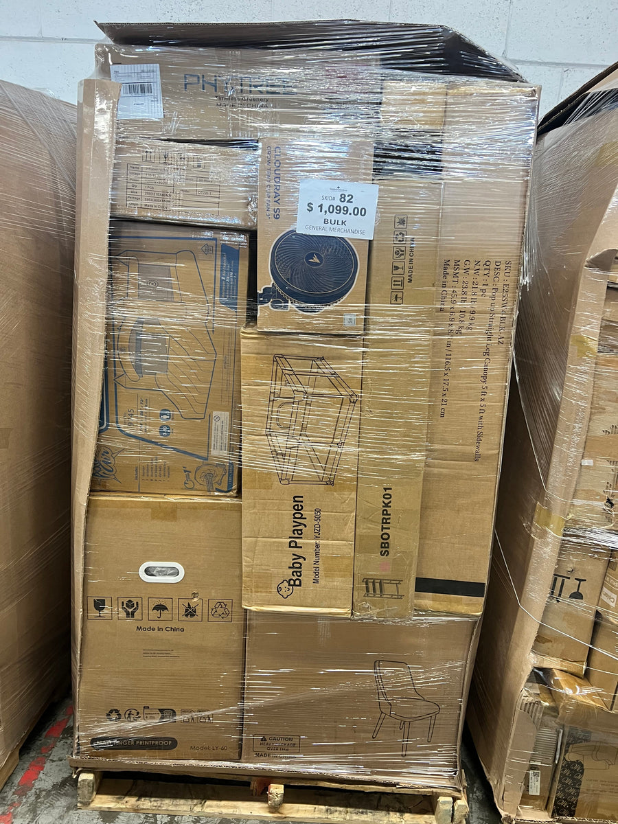 Medium General Merchandise #82 | Liquidation Pallet Wholesale