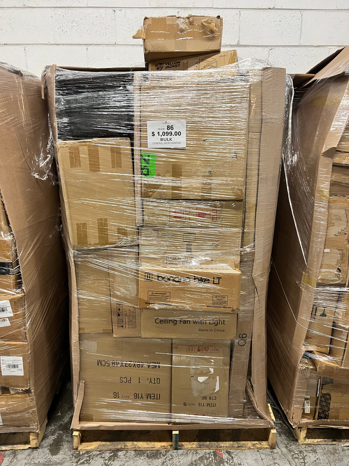 Medium General Merchandise #86 | Liquidation Pallet Wholesale