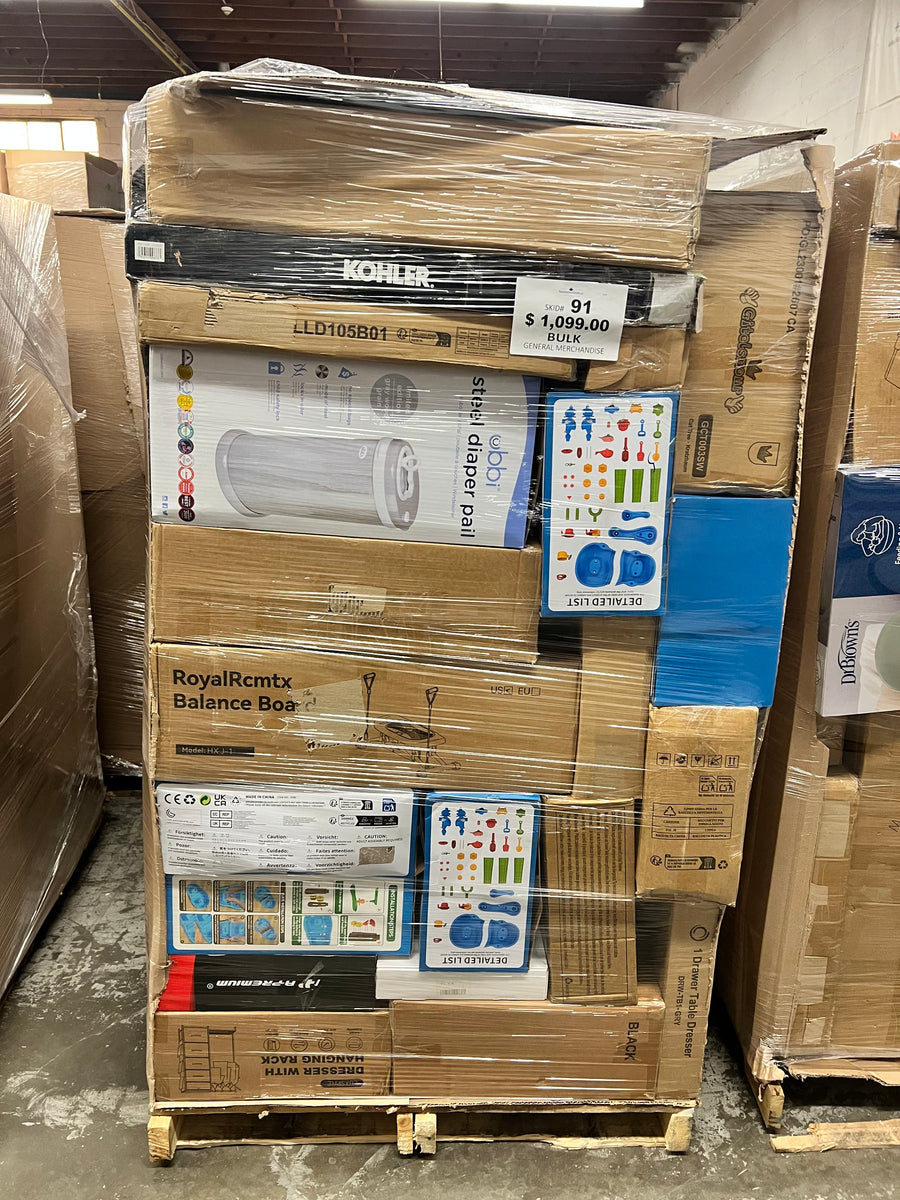 Medium General Merchandise #91 | Liquidation Pallet Wholesale