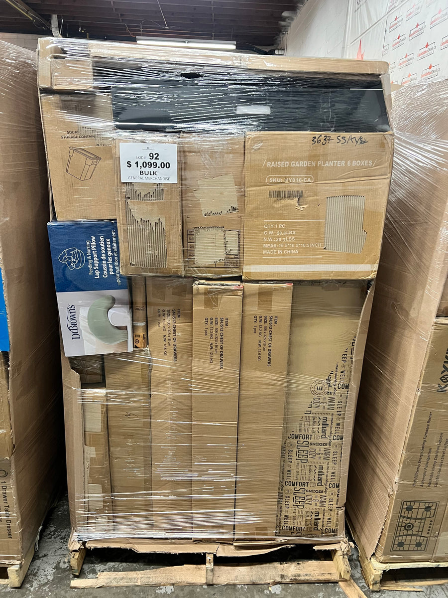 Medium General Merchandise #92 | Liquidation Pallet Wholesale