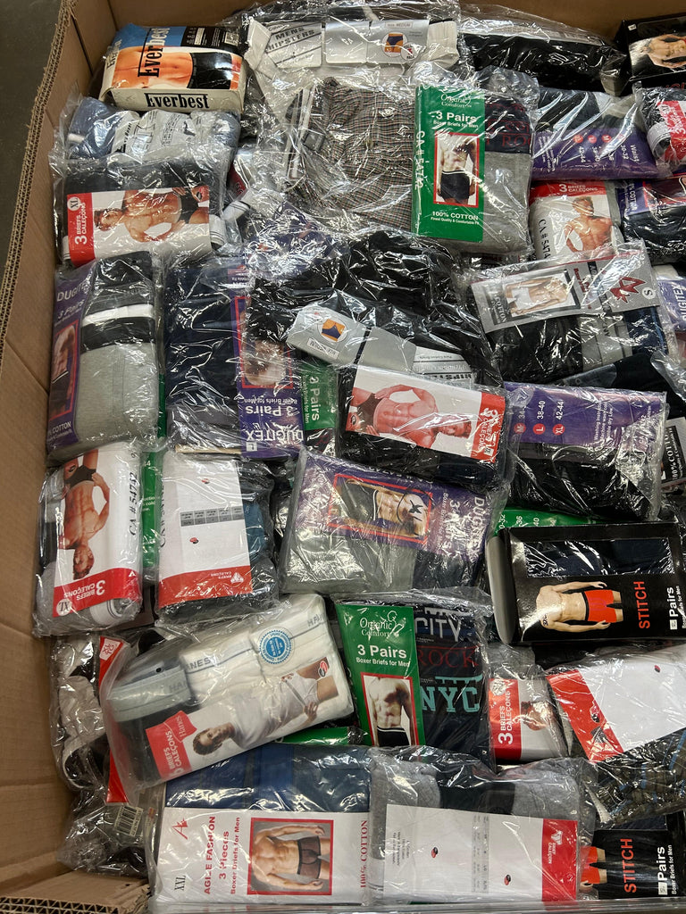 liquidationdeals.ca Mens Boxer/Briefs/Underwear Pallet