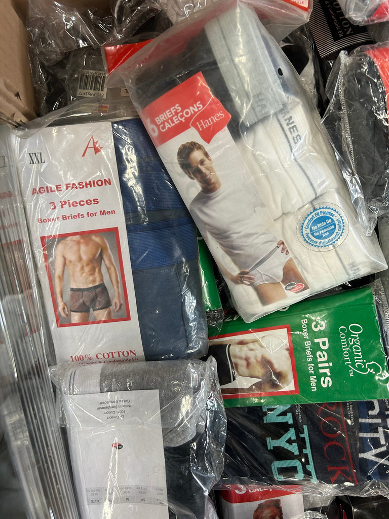 liquidationdeals.ca Mens Boxer/Briefs/Underwear Pallet