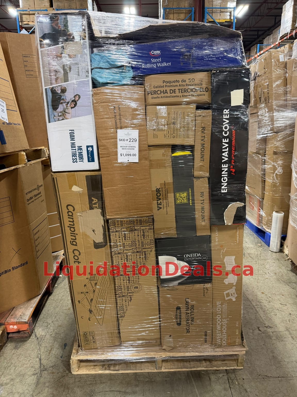 (Medium General Merchandise) #229 — Free Shipping Eligible for Parts of Ontario Only