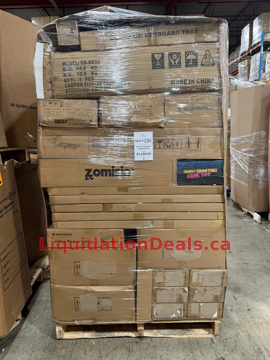 (Medium General Merchandise) #230 — Free Shipping Eligible for Parts of Ontario Only