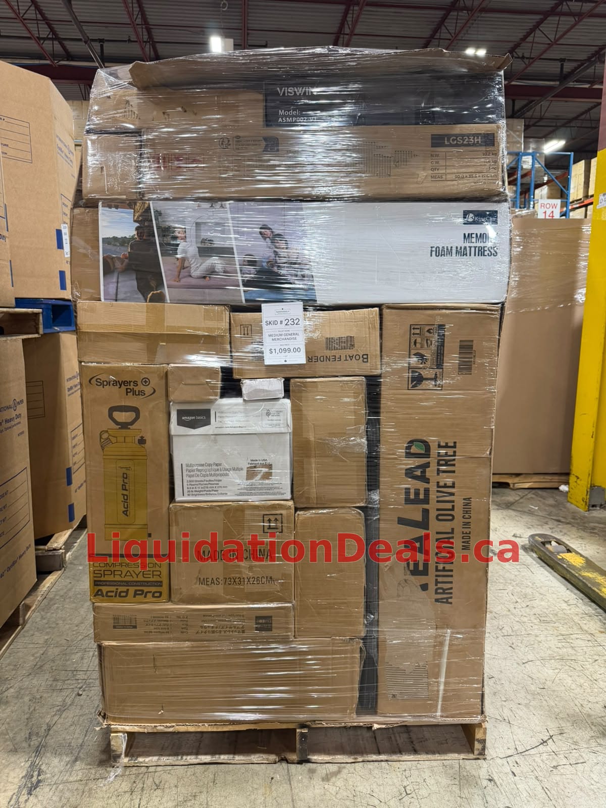 (Medium General Merchandise) #232 — Free Shipping Eligible for Parts of Ontario Only