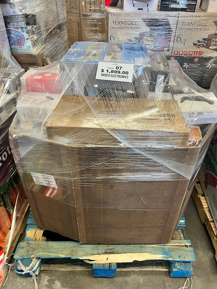 High Count Electronics - Mix Size #07 — Free Shipping Eligible for Parts of Ontario Only — Liquidation Pallet Wholesale