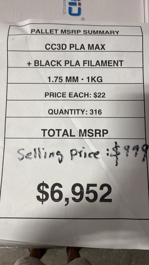 liquidationdeals.ca Overstock 3d Printer Filament #4 | Liquidation Wholesale Pallet