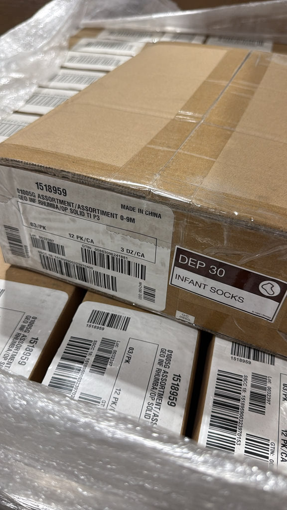 liquidationdeals.ca Overstock Infant Socks #24 | Liquidation Wholesale Pallet