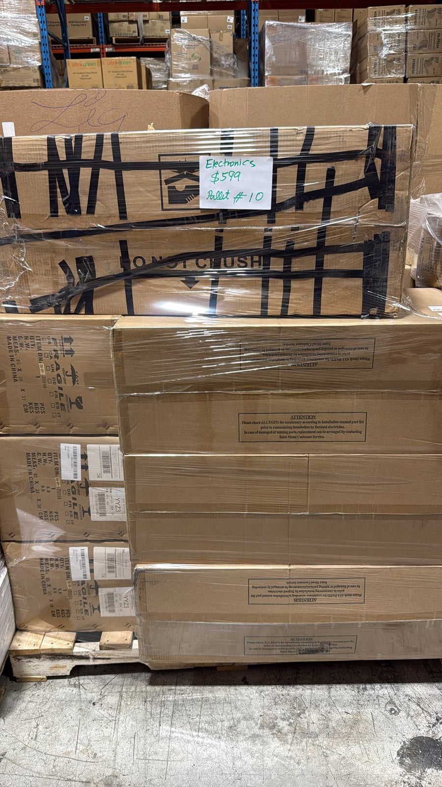 Overstock Mixed Electronics #10 | Liquidation Wholesale Pallet