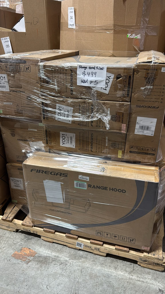 liquidationdeals.ca Overstock Range Hoods #5 | Liquidation Wholesale Pallet