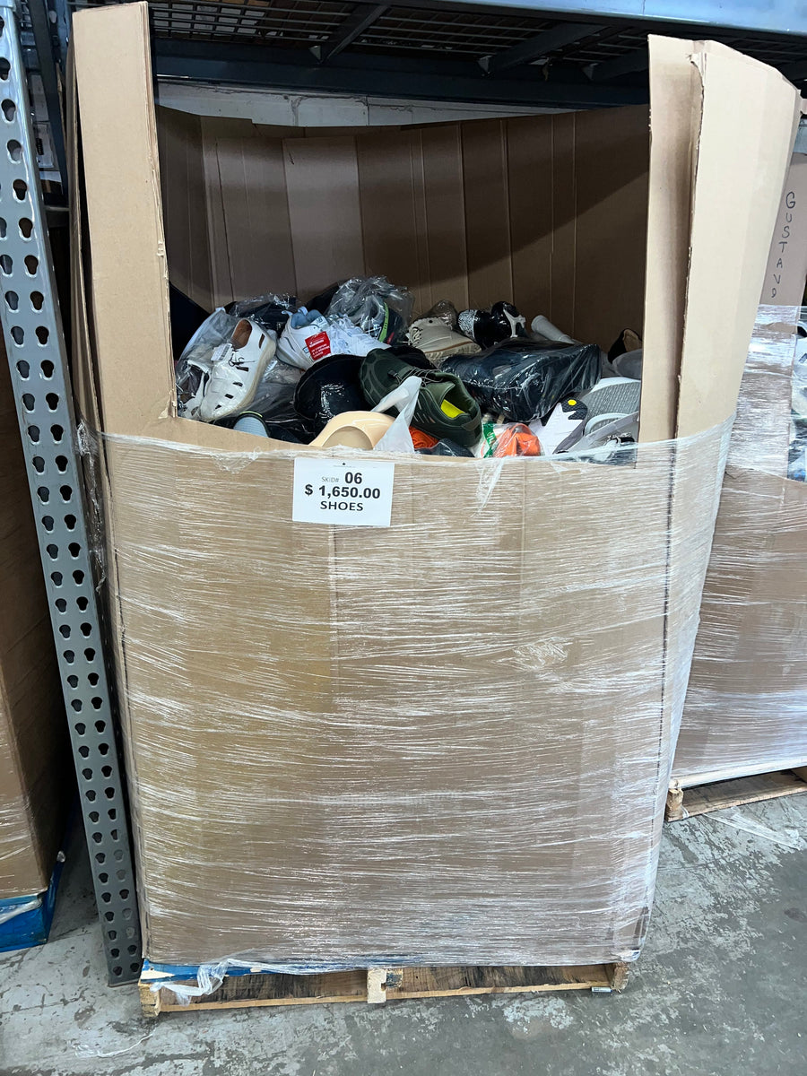 Shoes Pallet #06 | Liquidation Wholesale Pallet