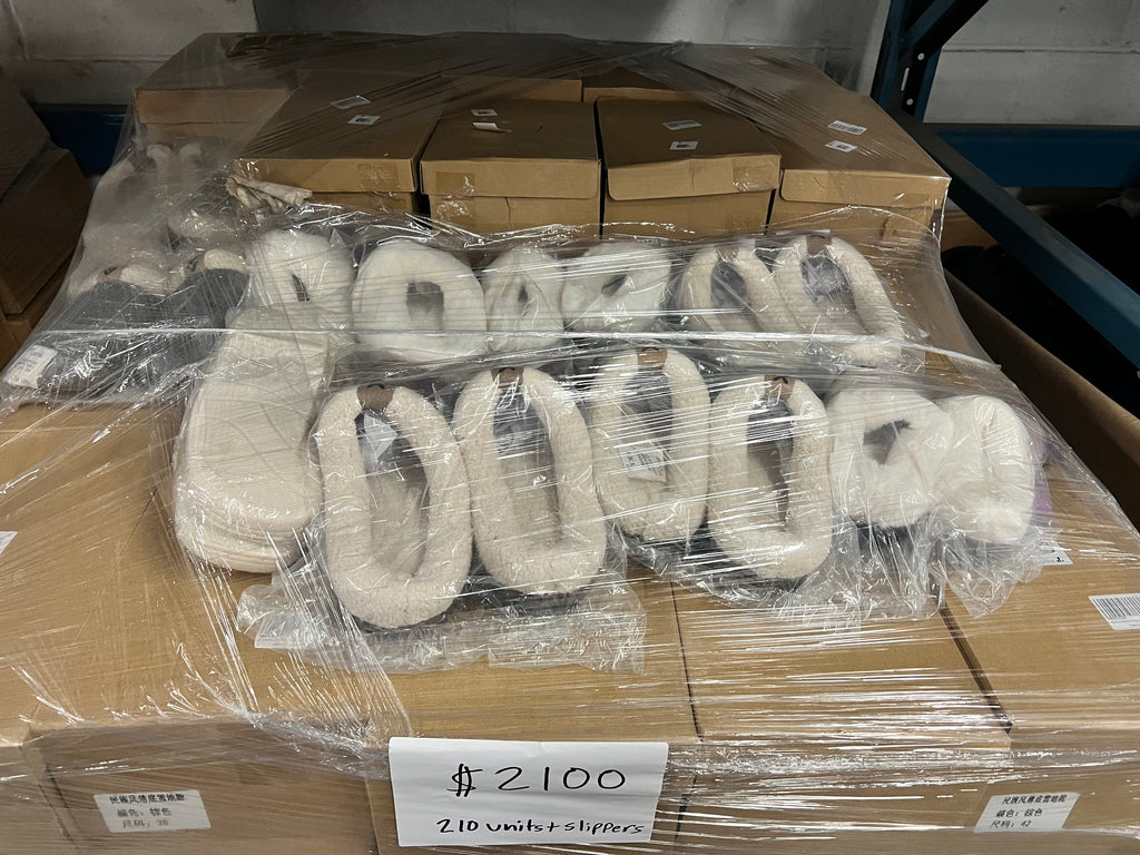 liquidationdeals.ca Slippers Pallet #1 | Liquidation Wholesale Pallet