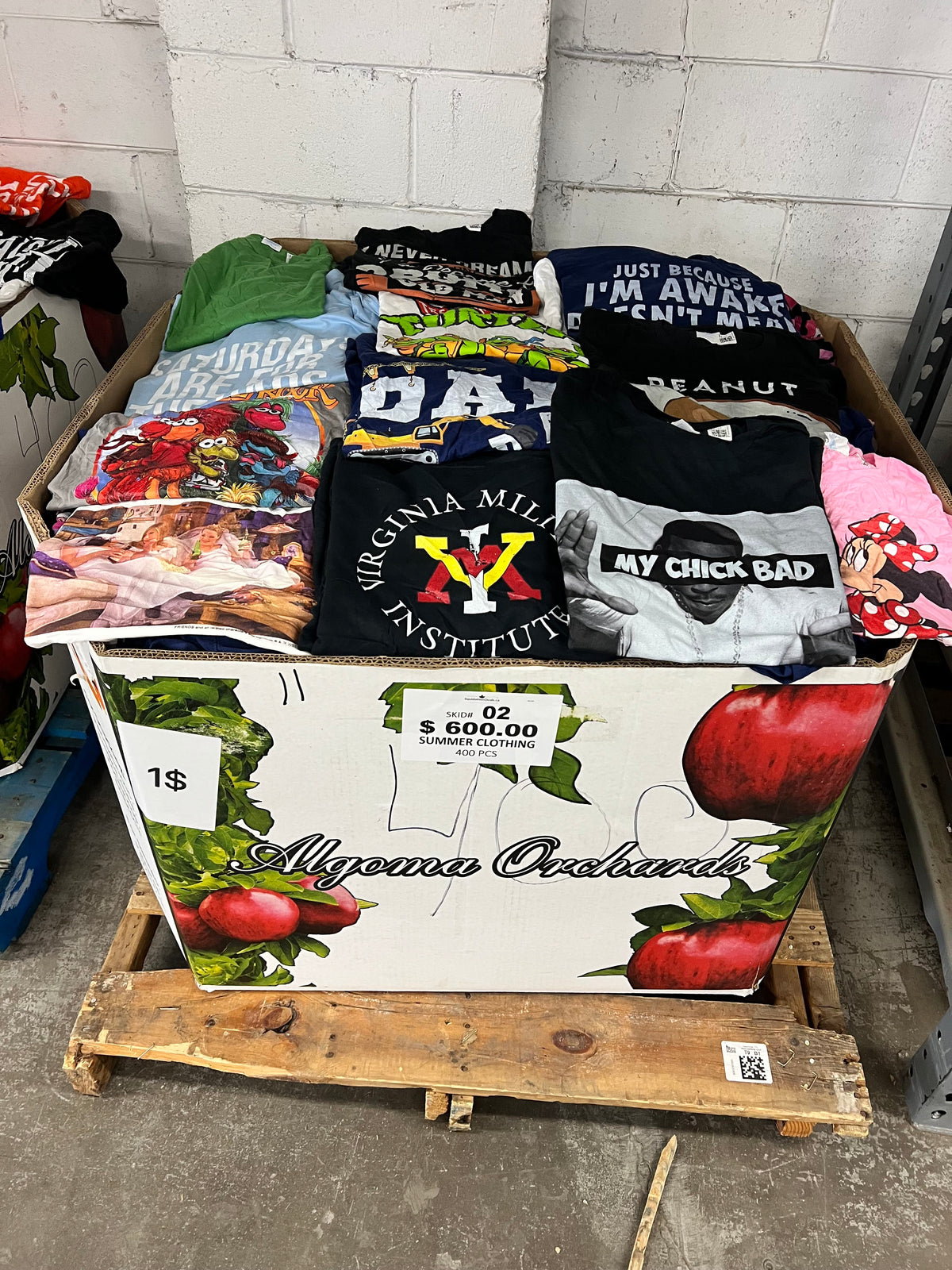 Summer Clothing #2 - 400pcs | Liquidation Wholesale Pallet