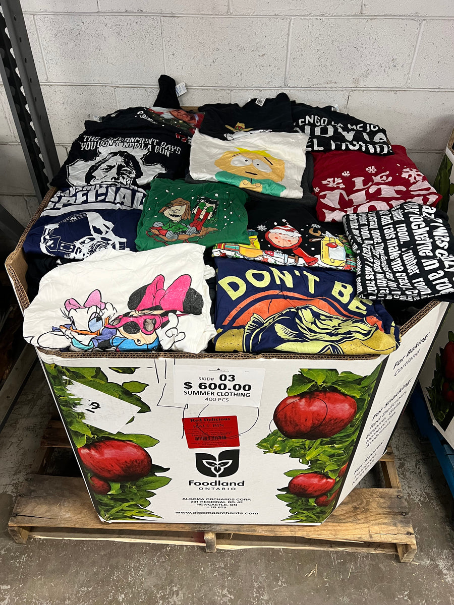 Summer Clothing #3 - 400pcs | Liquidation Wholesale Pallet