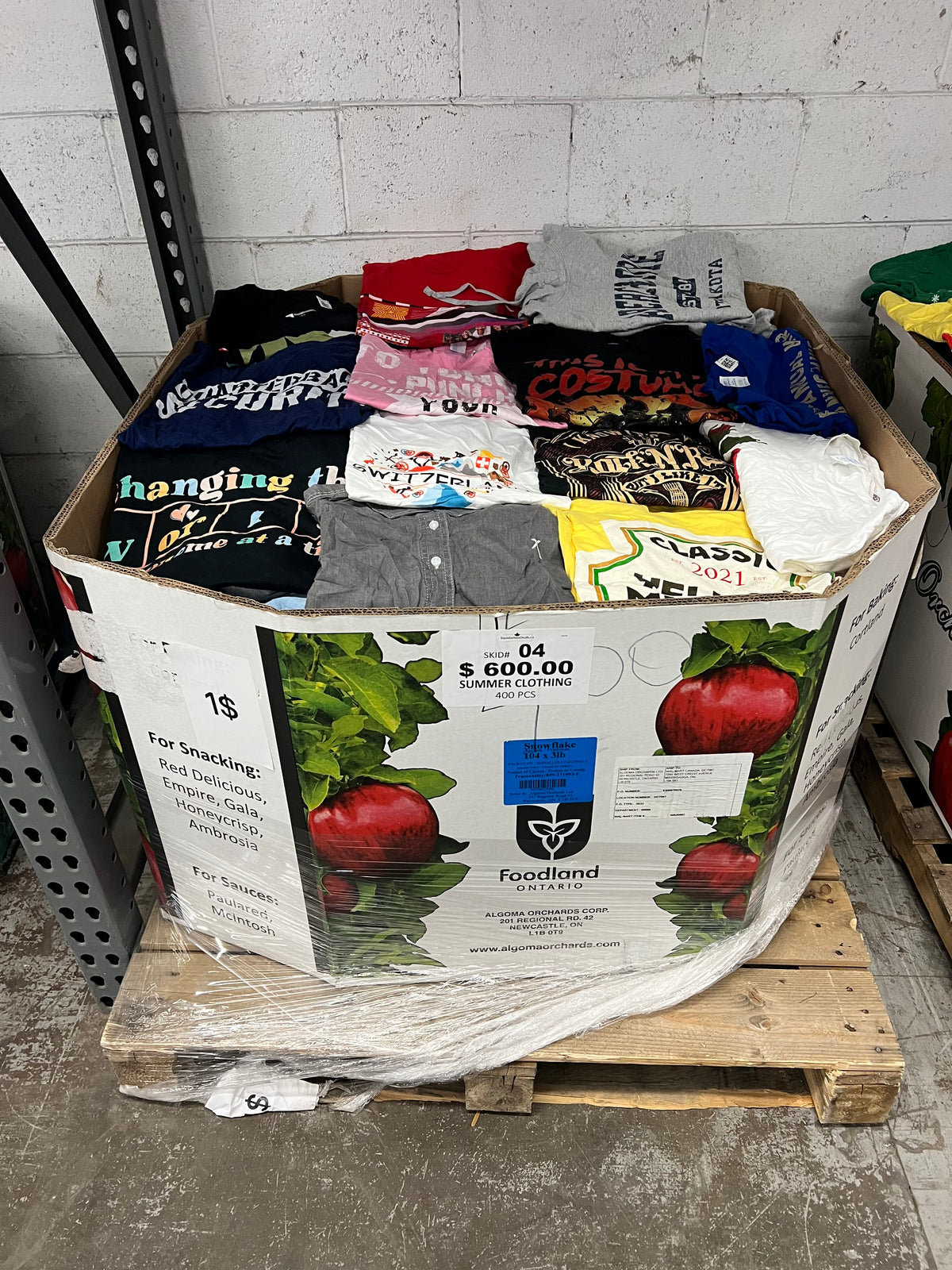 Summer Clothing #4 - 400pcs | Liquidation Wholesale Pallet