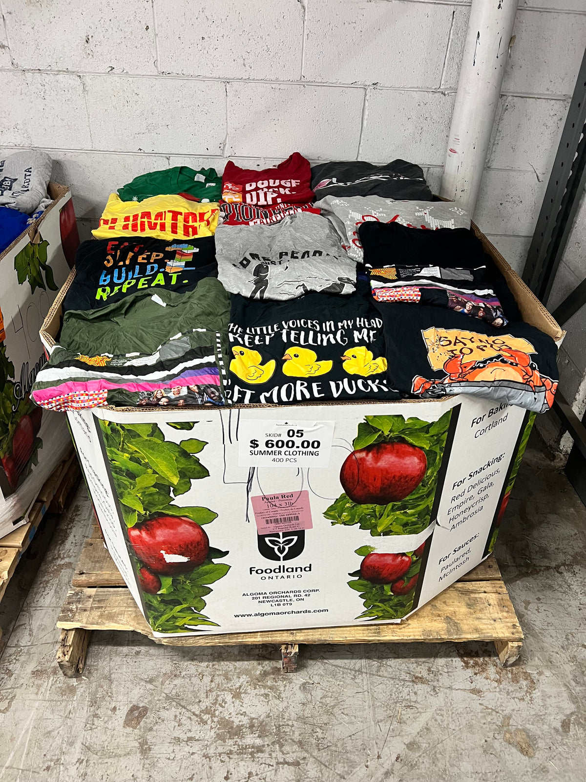 Summer Clothing #5 - 400pcs | Liquidation Wholesale Pallet
