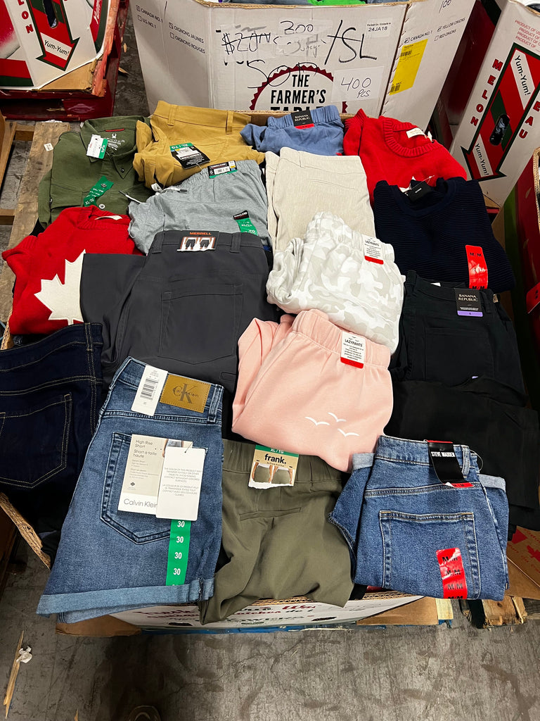 LiquidationDeals.ca Truckload of Brand Name Clothing - 48 Pallets