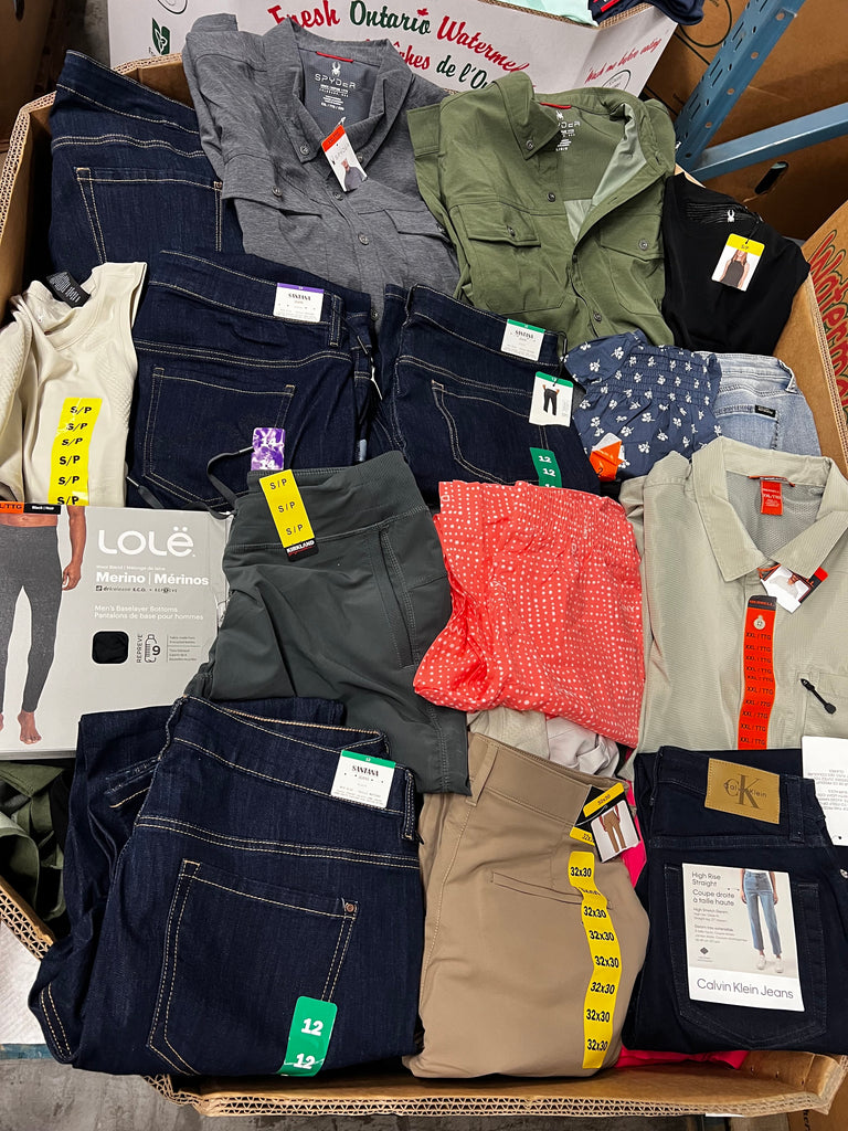 LiquidationDeals.ca Truckload of Brand Name Clothing - 48 Pallets