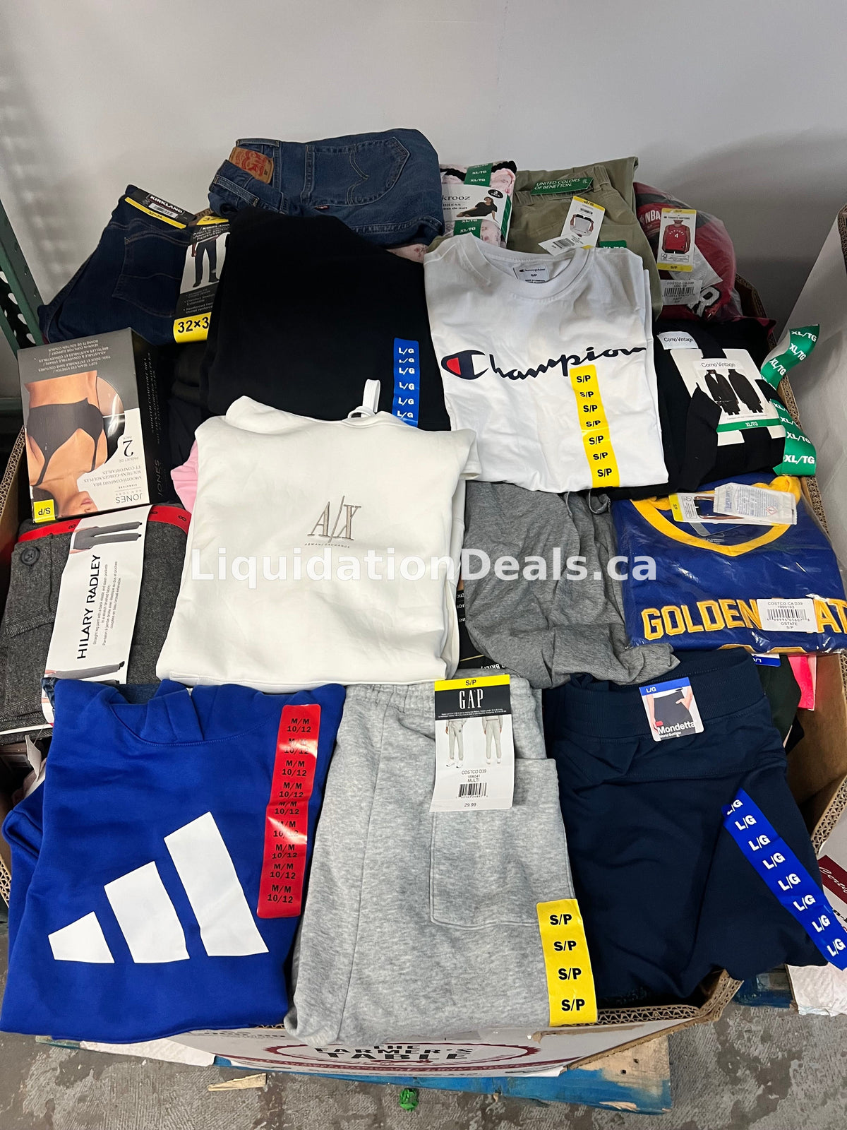 Truckload of Brand Name Clothing - 48 Pallets — Pre-Orders Only