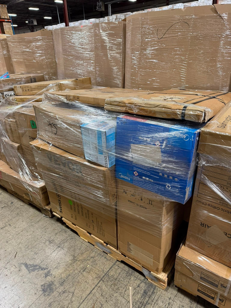 LiquidationDeals.ca Truckload of Large General Merchandise Pallets