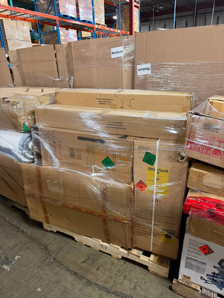 LiquidationDeals.ca Truckload of Large General Merchandise Pallets