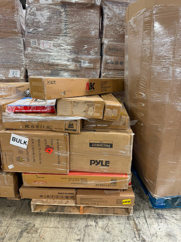 LiquidationDeals.ca Truckload of Large General Merchandise Pallets