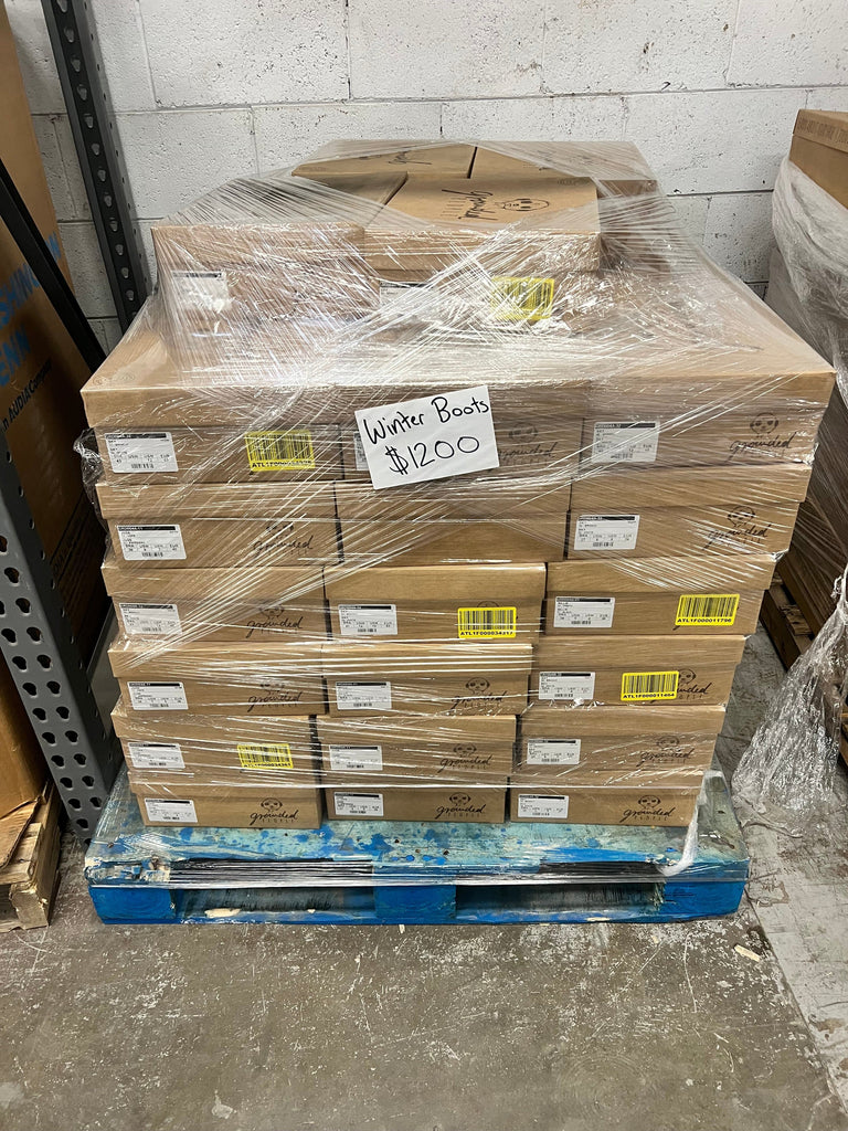 liquidationdeals.ca Winter Boots Pallet #2 | 58pcs | Liquidation Wholesale Pallet