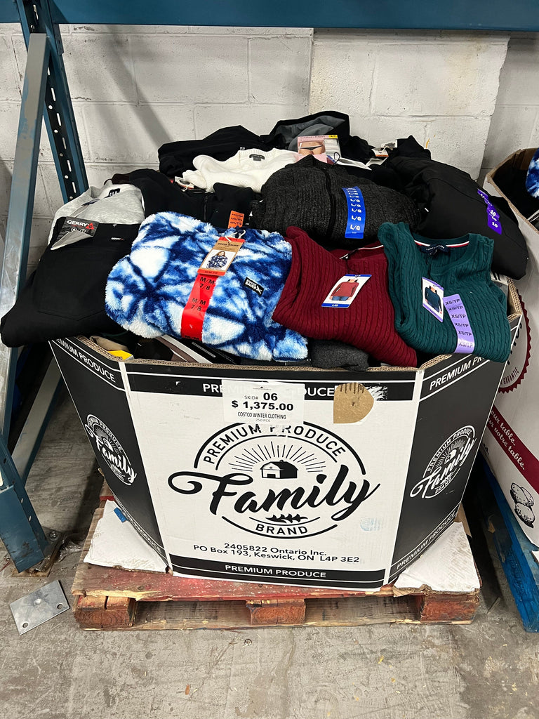 liquidationdeals.ca Winter Costco Clothing #06 | 250pcs | Liquidation Wholesale Pallet