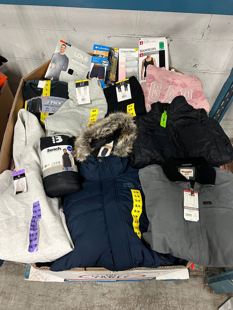 liquidationdeals.ca Winter Costco Clothing #07 | 250pcs | Liquidation Wholesale Pallet