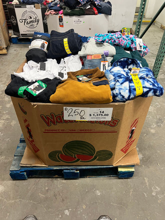 liquidationdeals.ca Winter Costco Clothing #14 | 250pcs | Liquidation Wholesale Pallet