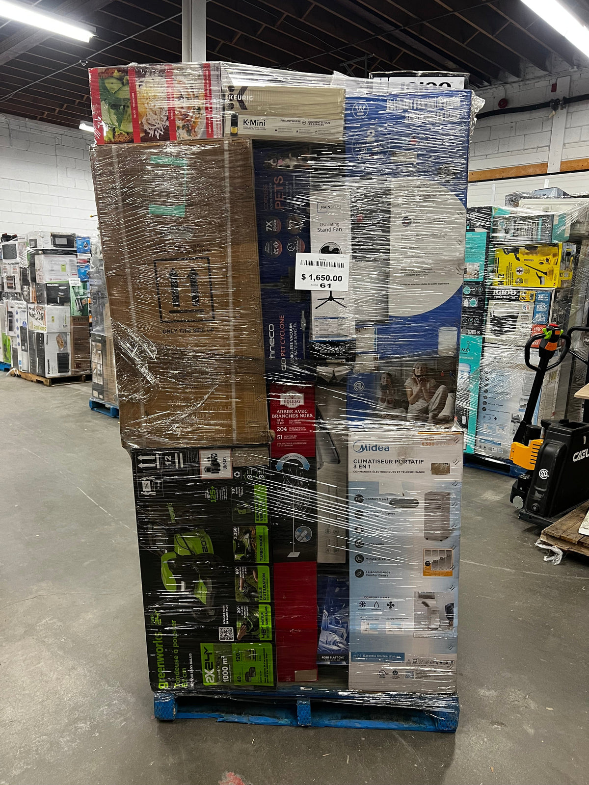 Appliance/Electronics Pallet #61| Liquidation Pallet Wholesale