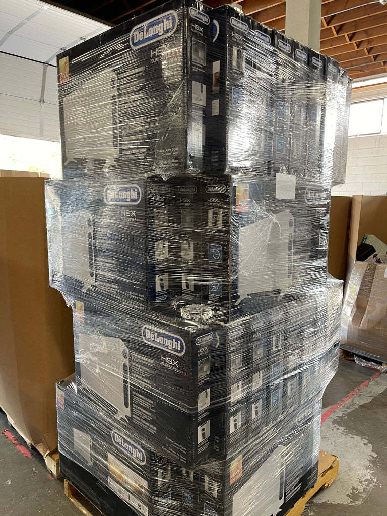 LiquidationDeals.ca 2nd Pallet of Manifested DELONGHI HSX SLIM HEATER |  44  pieces | MSRP $6556 @ %38