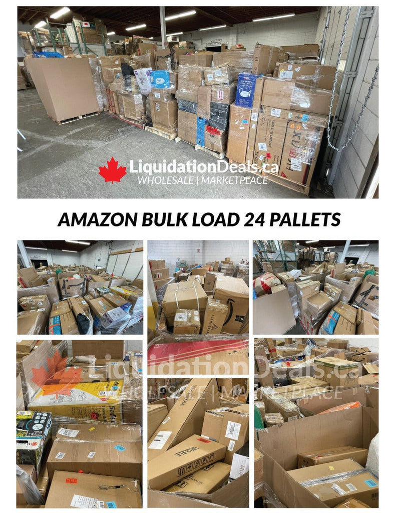 LiquidationDeals.ca AMZ Super Bulk Truckload (24 Pallets)