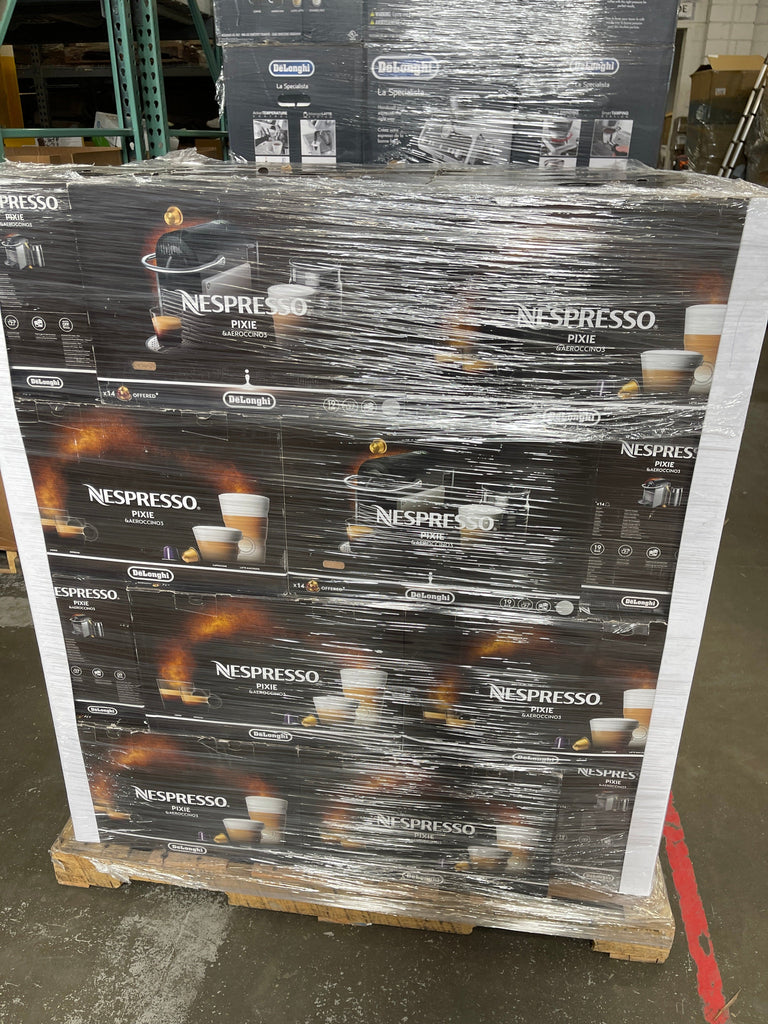 LiquidationDeals.ca Manifested Nespresso PIXIE & AEROCINO3 |  48  pieces | MSRP $13,872 @ %35